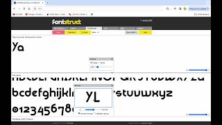 Fontstruct Creating and kerning [upl. by Maryjo]