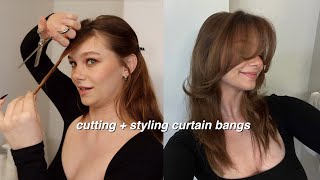 HOW TO NO LEAVE OUT QUICKWEAVE  CURTAIN BANG METHOD Ft BeautyForever [upl. by Zeiler]