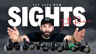 TOP 2024 Bow Sights  Dual Trac HHA Ryz Dialed Arxos UV Slider [upl. by Vola963]