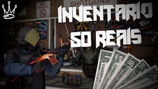 INVENTÁRIO DE CSGO POR 50 REAIS CSGO [upl. by Casavant]