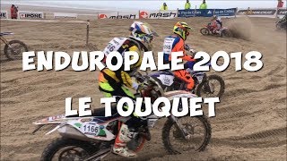 ENDUROPALE 2018  LE TOUQUET la course depuis le panneautage [upl. by Ifill283]