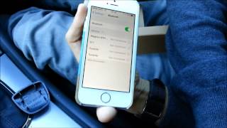 Viseeo MB4 handsfree for Mercedes Benz unboxing installing and testing Siri in iPhone 5 [upl. by Seavey]