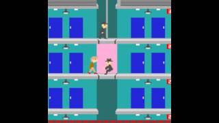 Elevator Action MAME Gameplay video Snapshot Rom name elevator [upl. by Yttisahc]