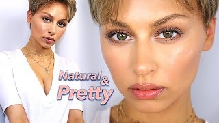 Natural Beauty  Pretty Makeup Tutorial  Alexandra Anele [upl. by Harberd]