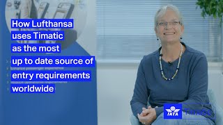 How Lufthansa uses Timatic as the most up to date source of entry requirements worldwide [upl. by Eneleahcim]