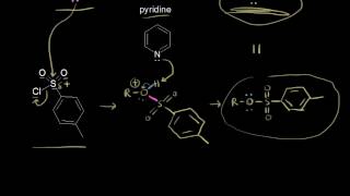 Preparation of mesylates and tosylates  Organic chemistry  Khan Academy [upl. by Herold682]