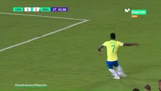 VENEZUELA vs BRASIL ¡RAFAEL ROMO LE ATAJÓ EL PENAL A VINICIUS  CLASIFICATORIAS 2026 🇻🇪⚽🇧🇷 [upl. by Aldric116]