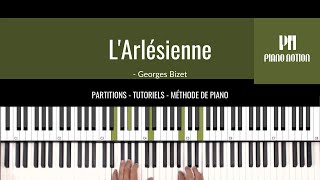 LArlésienne  Menuet from Larlesienne Suite No 2 Sheet Music  Piano Solo Tutorial  Piano Notion [upl. by Amelia395]