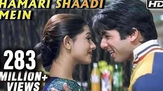 Hamari Shaadi Mein  Vivah  Shahid Kapoor Amrita Rao  Superhit Bollywood Song [upl. by Aliet]