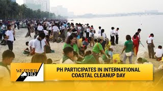 PH participates in International Coastal Cleanup Day  Weather HQ [upl. by Tomkins]