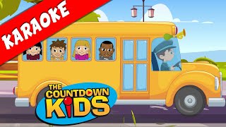 The Wheels On The Bus KARAOKE  The Countdown Kids  Kids Songs amp Nursery Rhymes  Lyric Video [upl. by Mcspadden]