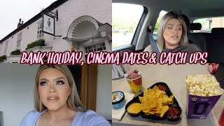 BANK HOLIDAY CINEMA DATES amp CATCH UPS  WEEKLY VLOG  PAIGE [upl. by Kerrison]