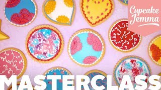 Cookie Decorating Masterclass  Cupcake Jemma Masterclass [upl. by Reinke]