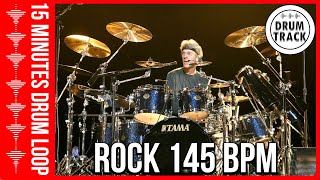 Drum Beat 145 bpm  Groove Drum Track Rock 145 BPM  Batería Rock 145 BPM [upl. by Harday]