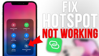 How to fix iPhone Hotspot not working 2023 [upl. by Embry775]