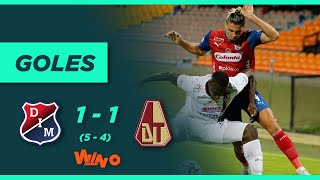 Medellín vs Tolima Goles y Penales  Copa BetPlay Dimayor  Final [upl. by Burnett]