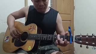 INIIBIG KITA by roel Cortez guitar cover [upl. by Lockwood]