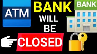 BANK HOLIDAYS LIST  BANKS WILL REMAIN CLOSED FOR 13 DAYS IN NOVEMBER [upl. by Eaneg]