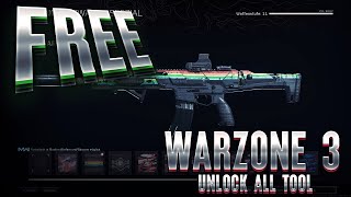 FREE BEST MW3 WARZONE UNLOCK ALL TOOL 2024  COD WARZONE SPOOFER NEW  HOW TO UNLOCK ALL MW3 [upl. by Salvidor748]