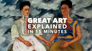 Frida Kahlos The Two Fridas’ Great Art Explained [upl. by Akilam]