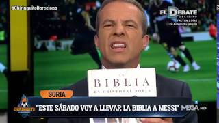 Cristóbal Soria quotEste SÁBADO le voy a llevar la BIBLIA a MESSIquot [upl. by Ehgit]