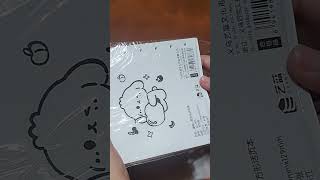 6 Ring Binder Student Diary unboxing parcelunboxing students notebook [upl. by Vern]