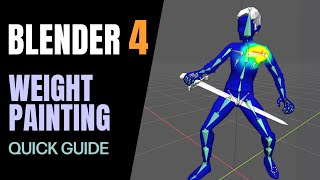 Weight Painting Updates in Blender 4 [upl. by Arni]