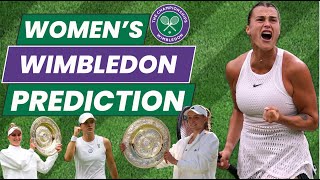 2024 Wimbledon  Womens Prediction [upl. by Sirah]