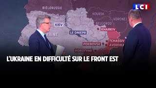 LUkraine en difficulté sur le front est [upl. by Elleirb]