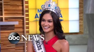 Miss Universe Philippines Speaks Out on Sharing Crown [upl. by Bonucci]