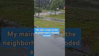 FLOODED STREETZ Fayetteville North Carolina viralvideo [upl. by Eramat252]