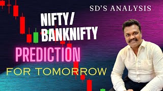 Nifty prediction for tomorrow  Nifty bank nifty prediction SD’s Analysis [upl. by Rosemary65]