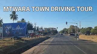 Mtwara town Driving Tour  Gas City Tanzania [upl. by Kissie]