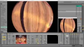 Zwobot VJ  Visuals for Ableton Live  FX FISHeye Effect [upl. by Mamoun]