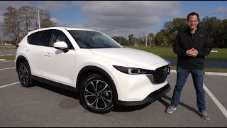 Is the NEW 2022 Mazda CX5 a BETTER compact SUV than a Toyota RAV4 [upl. by Collen]