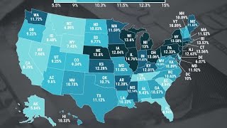 These are the states you should live in to pay the least taxes [upl. by Adyaj]