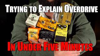 Overdrive For Dummies  No Frills Just Facts  Guitar Overdrive Explained [upl. by Henri]