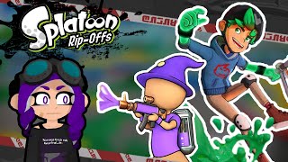 I Played the Absolute Worst Splatoon RipOffs [upl. by Mcnamee873]