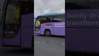 new route Aircoach  152D8651  Volvo B11R Plaxton Panther 3  C18  route 701  to city center [upl. by Tamma]