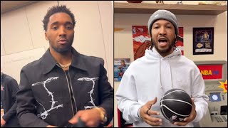 Donovan Mitchell is pretty upset with Jalen Brunson [upl. by Fannie943]