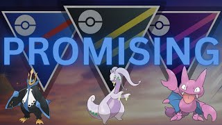 Great League Remix SHADOW Empoleon Gligar Goodra team is PROMISING in PokemonGo [upl. by Aicela]