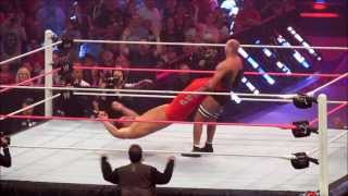 WWE Battleground Highlight Cesaro Swing on The Great Kahli [upl. by Rona955]