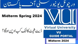 Midterm Date sheet 2024 [upl. by Howland]