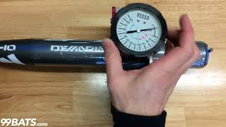 2019 DeMarini CF Zen 10 Fastpitch Bat  Compression Test  99BATScom [upl. by Priest]