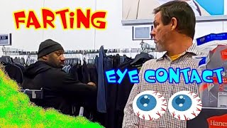 FARTING with EYE CONTACT 👀💩 Funny Wet Fart Prank 🤣 [upl. by Esile]