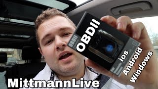 MittmannLive OBD 2 Bluetooth 40 mini Diagnosegerät ios Android Windows [upl. by Eiryk]