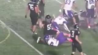 Did High School Football Officials Throw A Live or Dead Ball Personal Foul Flag [upl. by Carlin989]