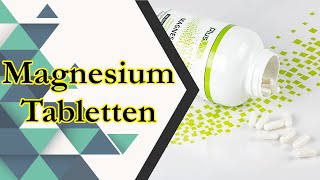 〉〉〉 Magnesium Tabletten Test  Magnesium Tabletten Vergleich 2023 [upl. by Latreece50]