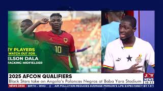 2025 AFCON Qualifiers Black Stars to take on Angolas Palancas Negras at Baba Yara Stadium [upl. by Carrick71]