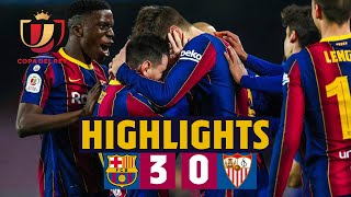 🤯 Comeback worthy of a final  HIGHLIGHTS  Barça 30 Sevilla [upl. by Leif50]